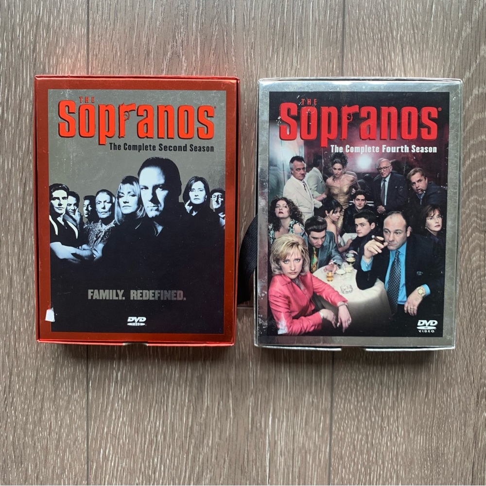 The Sopranos Complete Second and Fourth Season DVD Set